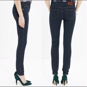 Madewell Skinny Skinny Jeans Medium Wash Size 28 Mid-Rise Discontinued